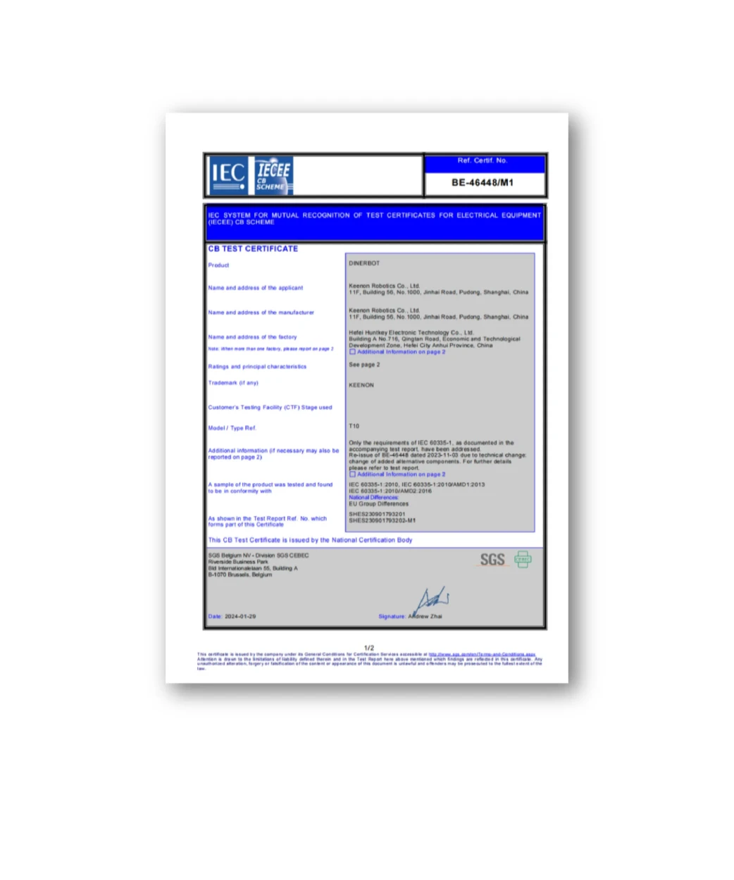 Certification 01